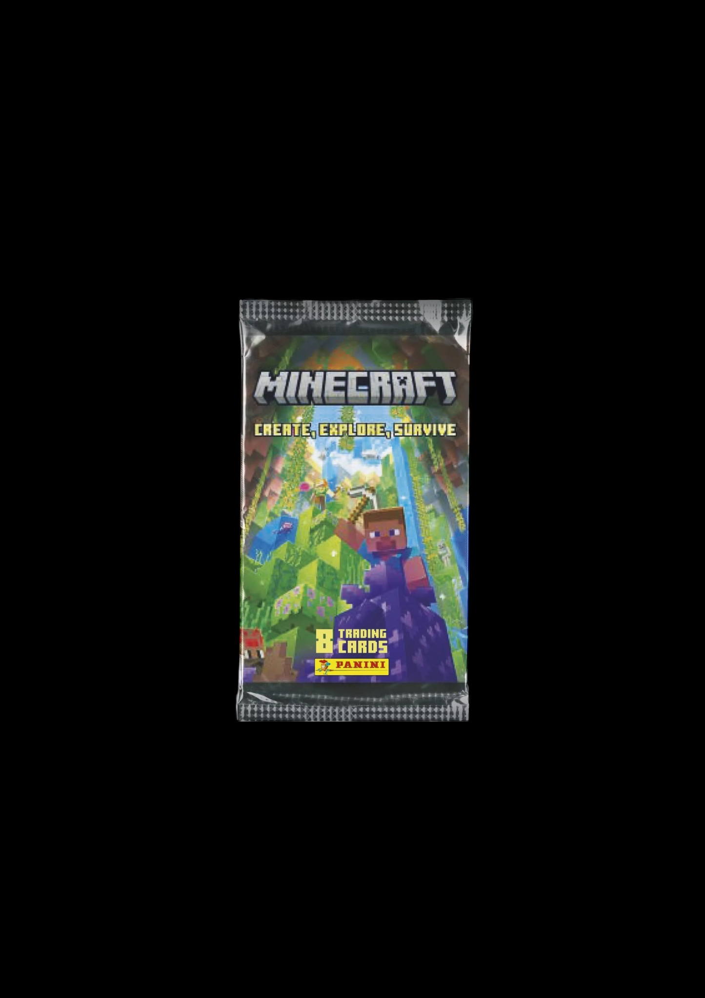NEW! Panini Minecraft 3 Trading Cards Booster Pack
