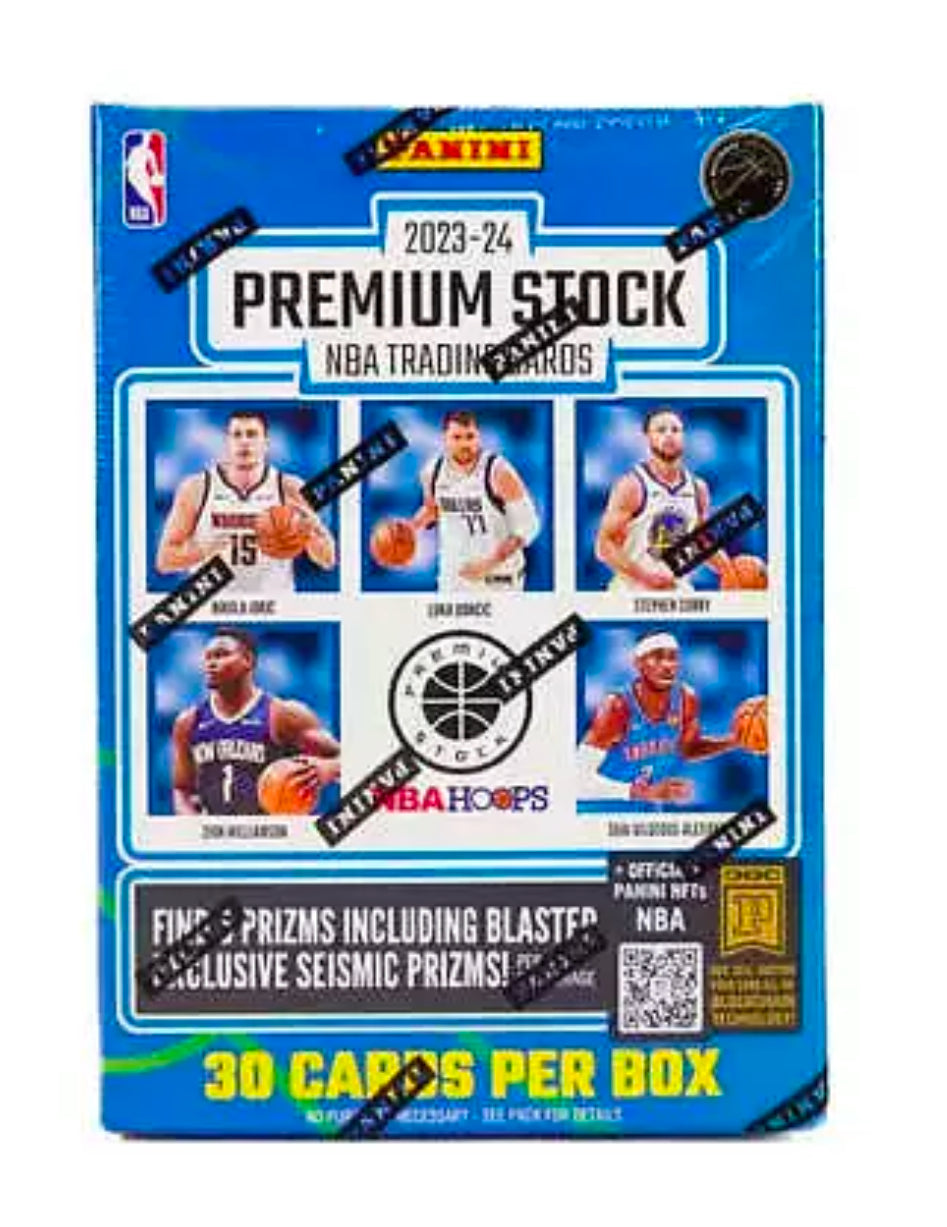 2023-24 Panini Hoops Premium Stock Basketball 6-Pack Blaster Box