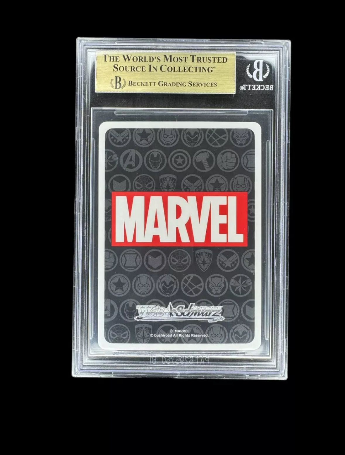 2021 Weiss Schwartz JPN Celebrity Heros Iron Man BGS 10 Gem Mint #36 R