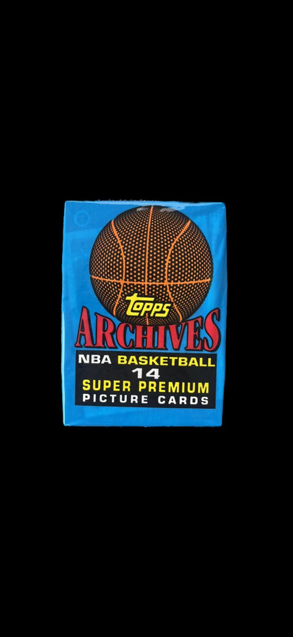 1992 Topps Archives NBA Basketball "The Rookies" 1981-1991 - Factory Sealed Pack