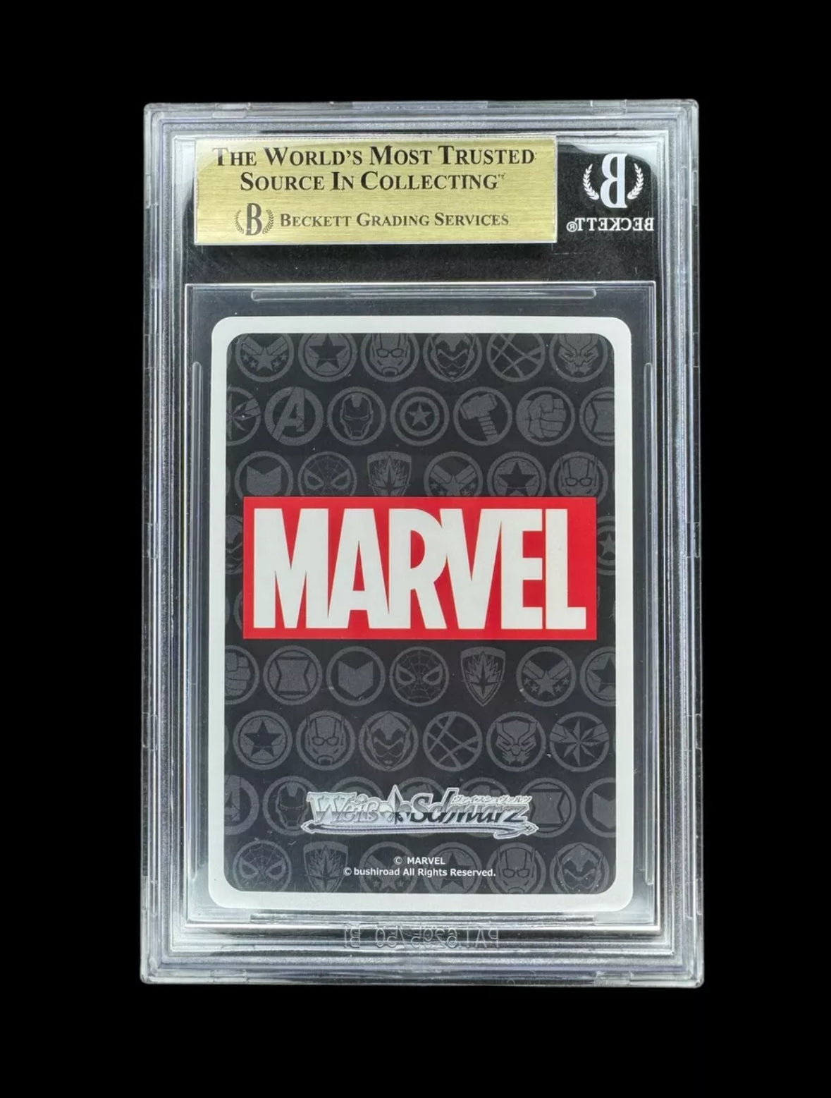 2021 Weiss Schwartz JPN Celebrity Heros Iron Man BGS 9.5 Gem Mint #32 RR