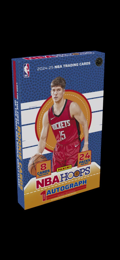 2024-25 PANINI NBA HOOPS BASKETBALL FACTORY SEALED HOBBY BOX