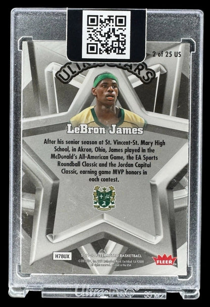 2011/12 Fleer Retro Ultra Stars Lebron James
