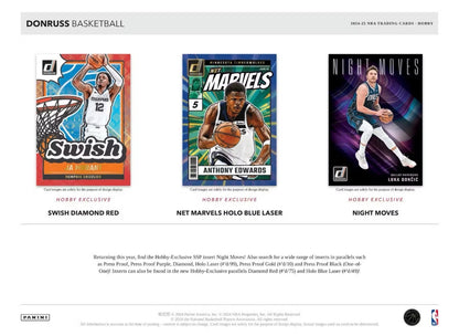 2024-25 Panini Donruss Basketball Hobby Box 1 AUTO PER BOX!