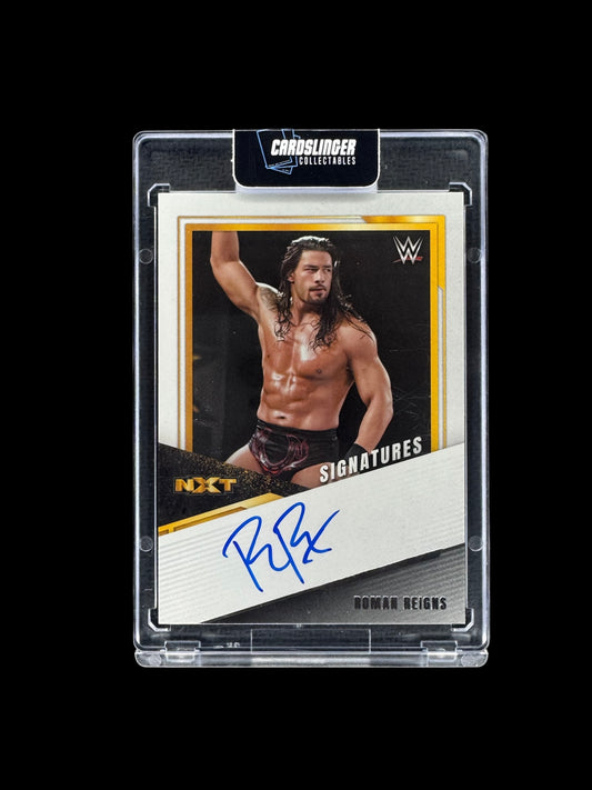 2022 Panini WWE NXT Roman Reigns #AS-RRN Signatures