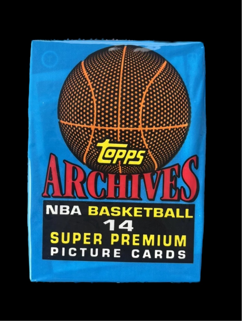 1992 Topps Archives NBA Basketball "The Rookies" 1981-1991 - Factory Sealed Pack