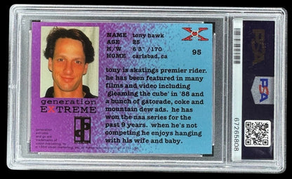⭐️ TONY HAWK 1994 GENERATION EXTREME #95 PSA 9 MINT SKATEBOARDING RC CARD 🔥