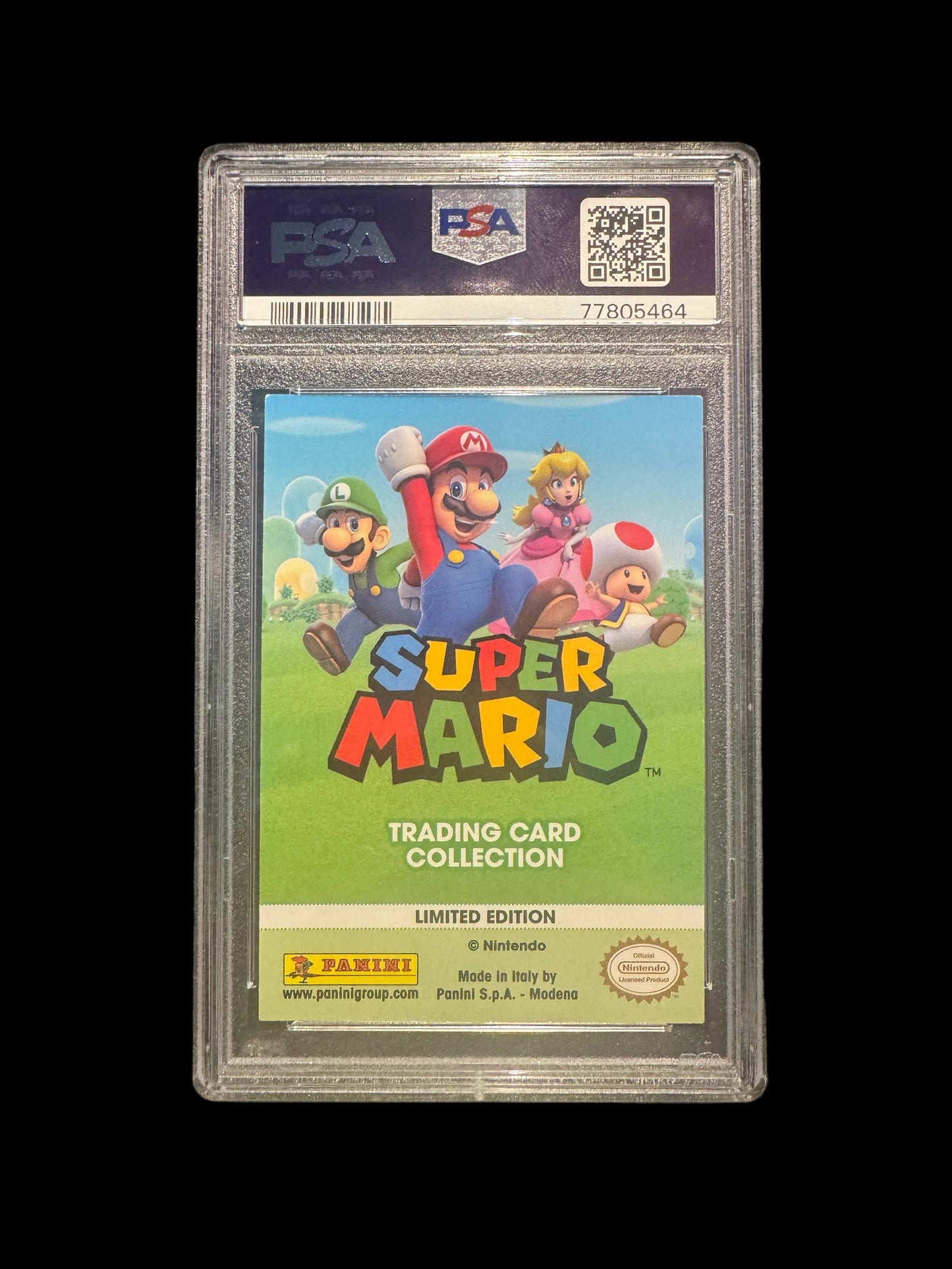 PSA 8 NM-MINT, Super Mario Bros Panini, Daisy, Limited Edition Card