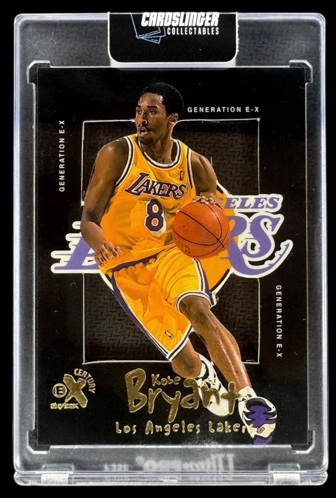 1998 Skybox E-X Century Generation E-X Kobe Bryant Insert Card #12 of 15