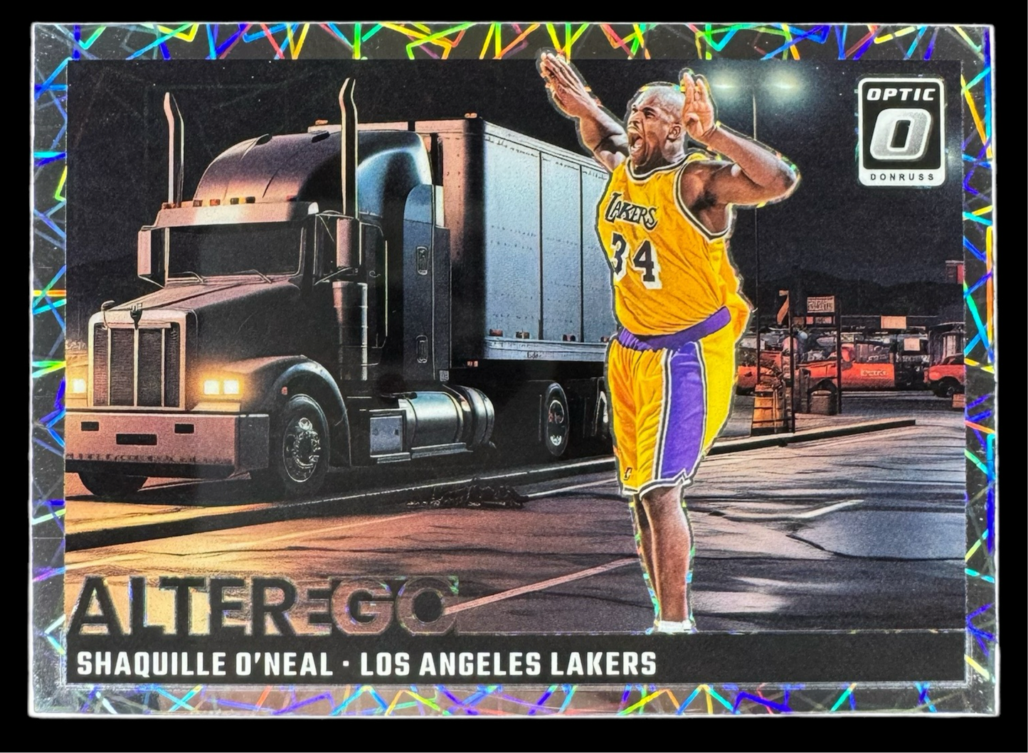 2023-24 Panini Donruss Optic Shaquille O'Neal #5 Alter Ego Prizm Case hit SSP