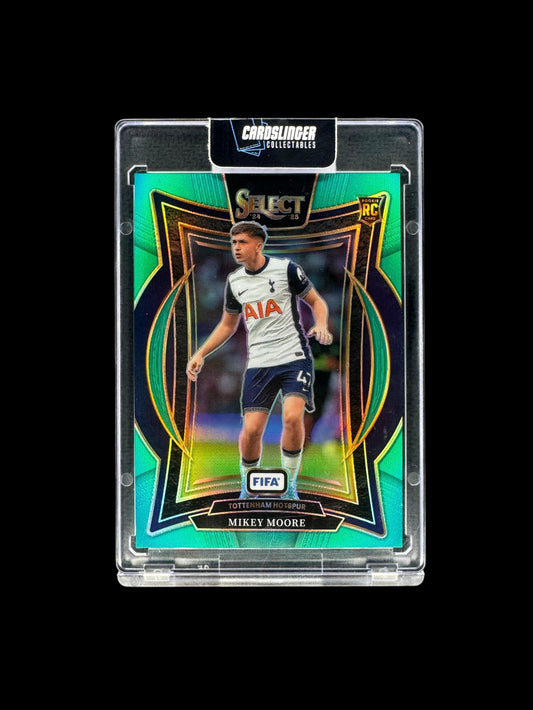 2024-25 Panini Select FIFA Mikey Moore Rookie Terrace Green #/5